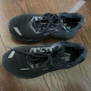 Brooks Ghost 12 Wom Shoe Bk/Gy 8.0 D